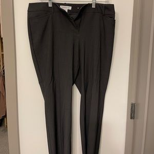 Liz Claiborne Gray Audra Work Pants (Size 10 Petite)